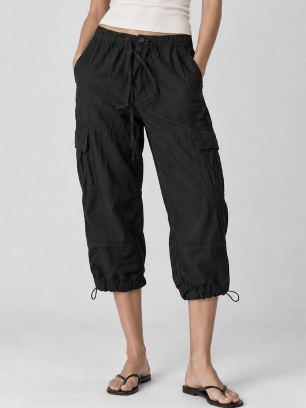 NWT Joe Fresh Cargo Capri Pants